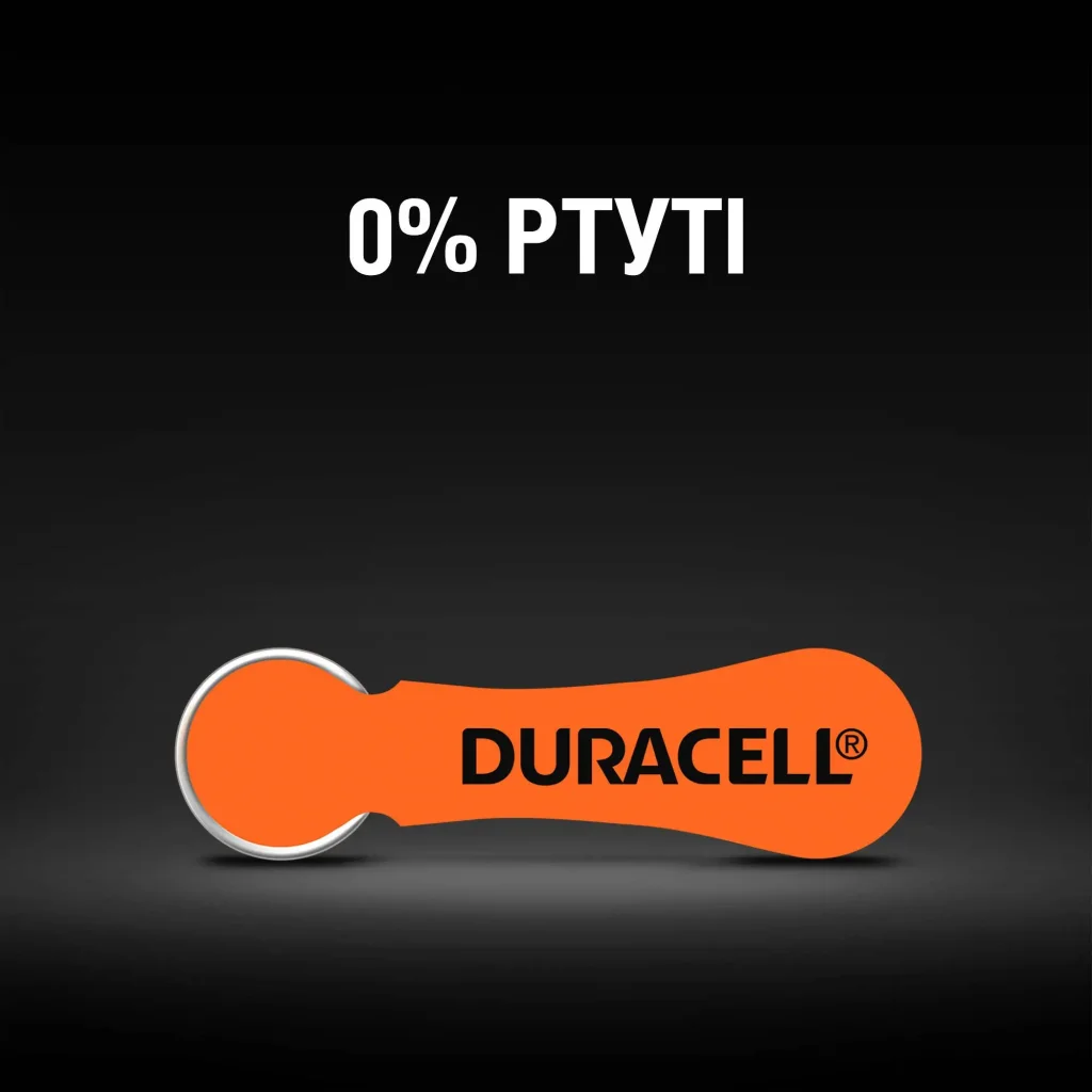 Батарейка Duracell HA 13 уп. 6 шт. UA