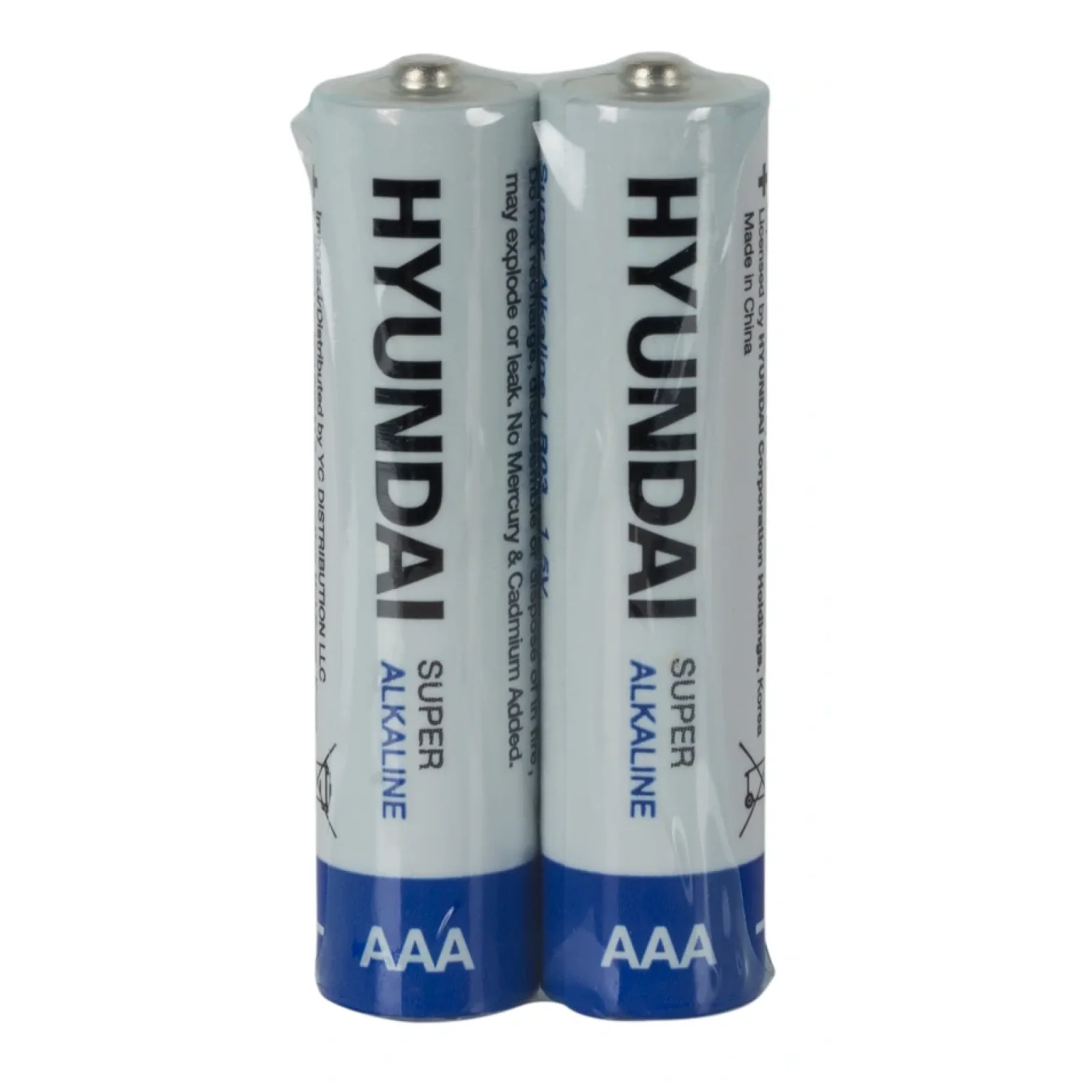Батарейка Hyundai LR03 AAA Shrink 2 Alkaline UA