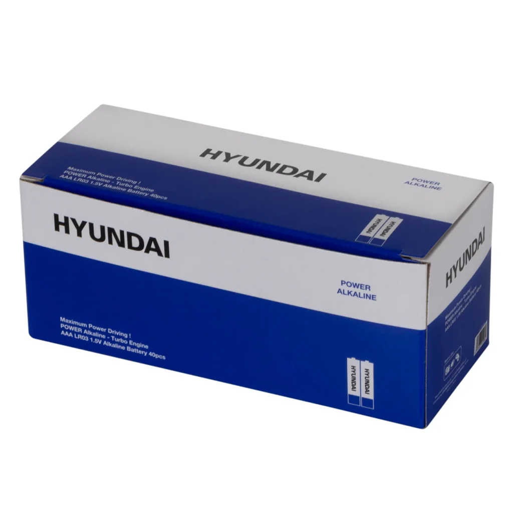 Батарейка Hyundai LR03 AAA Shrink 2 Alkaline UA