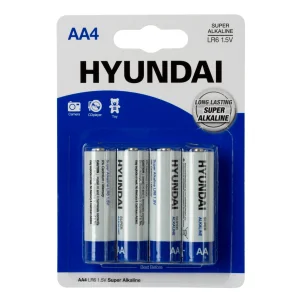 Батарейка Hyundai LR6 AA BL4 Alkaline UA