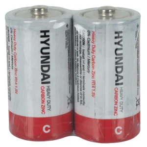 Батарейка HYUNDAI R14 C Shrink 2 Heavy Duty UA