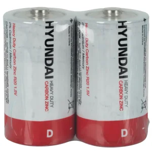 Батарейка Hyundai R20 D Shrink 2 Heavy Duty UA