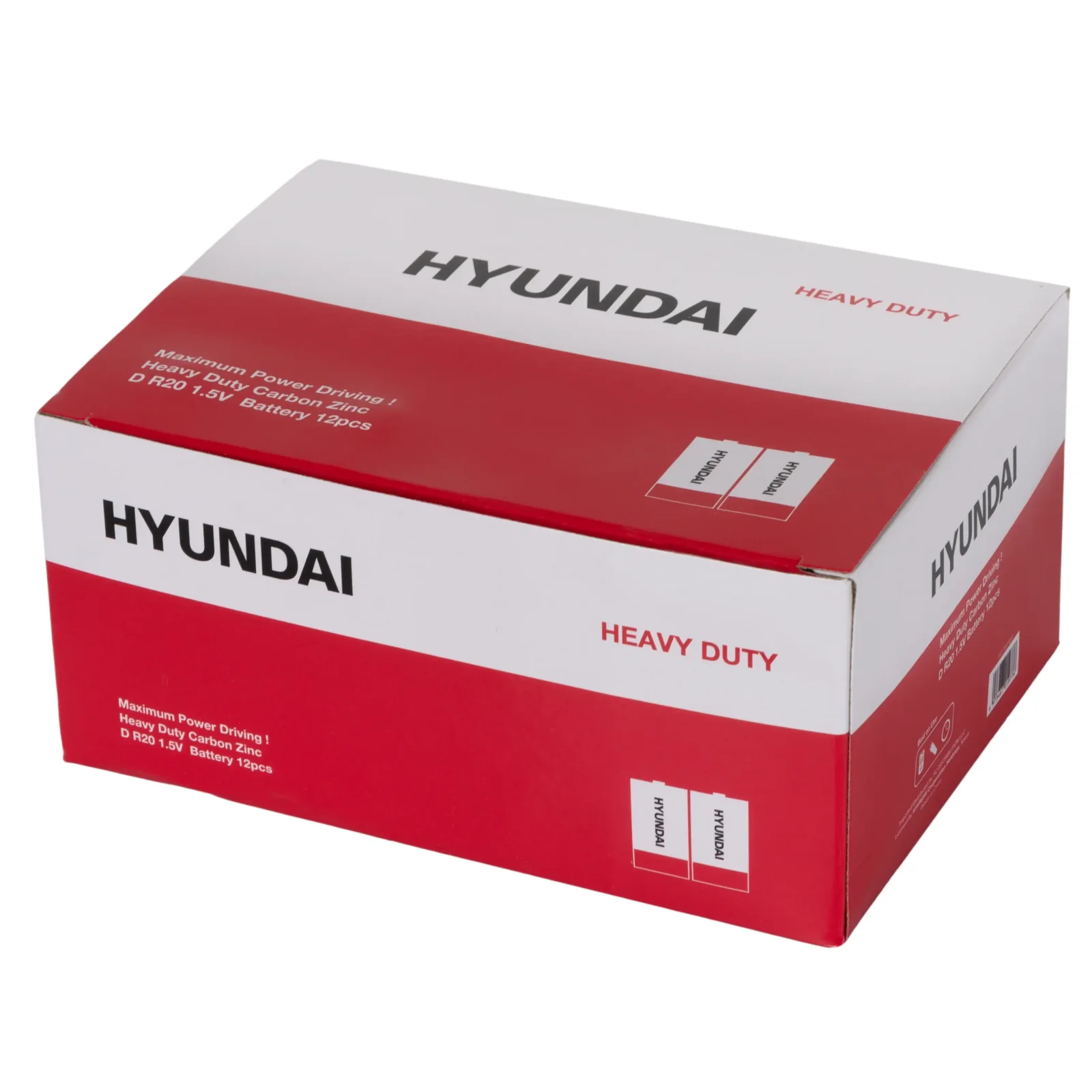 Батарейка Hyundai R20 D Shrink 2 Heavy Duty UA