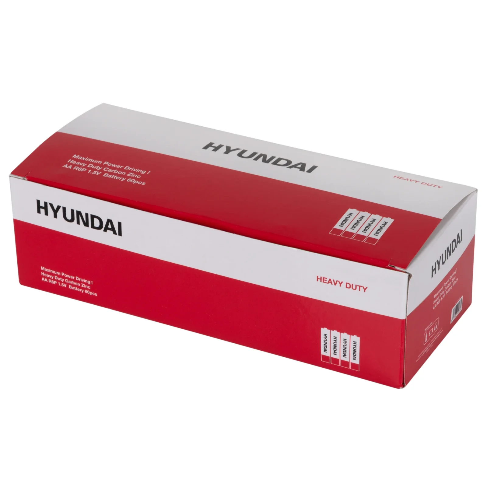 Батарейка Hyundai R6 AA Shrink 4 Heavy Duty UA