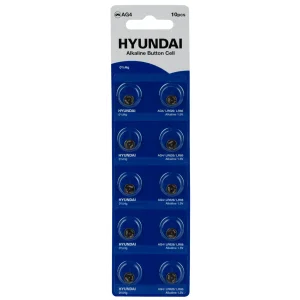 Батарейка Hyundai AG4 Blister 10 UA