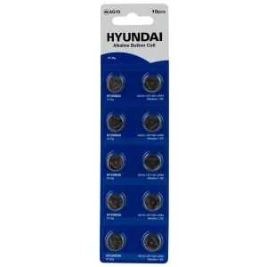 Батарейка Hyundai AG10 Blister 10 UA