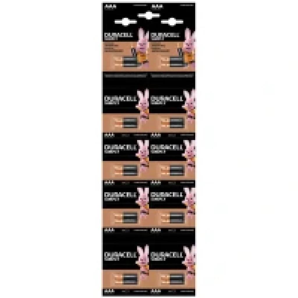 Батарейка Duracell LR03 MN2400 уп.1х2 шт. відривна (плакат 2х10) UA