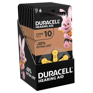 Батарейка Duracell HA 10 6 шт. UA