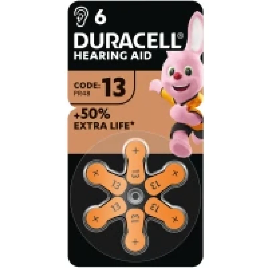 Батарейка Duracell HA 13 уп. 6 шт. UA