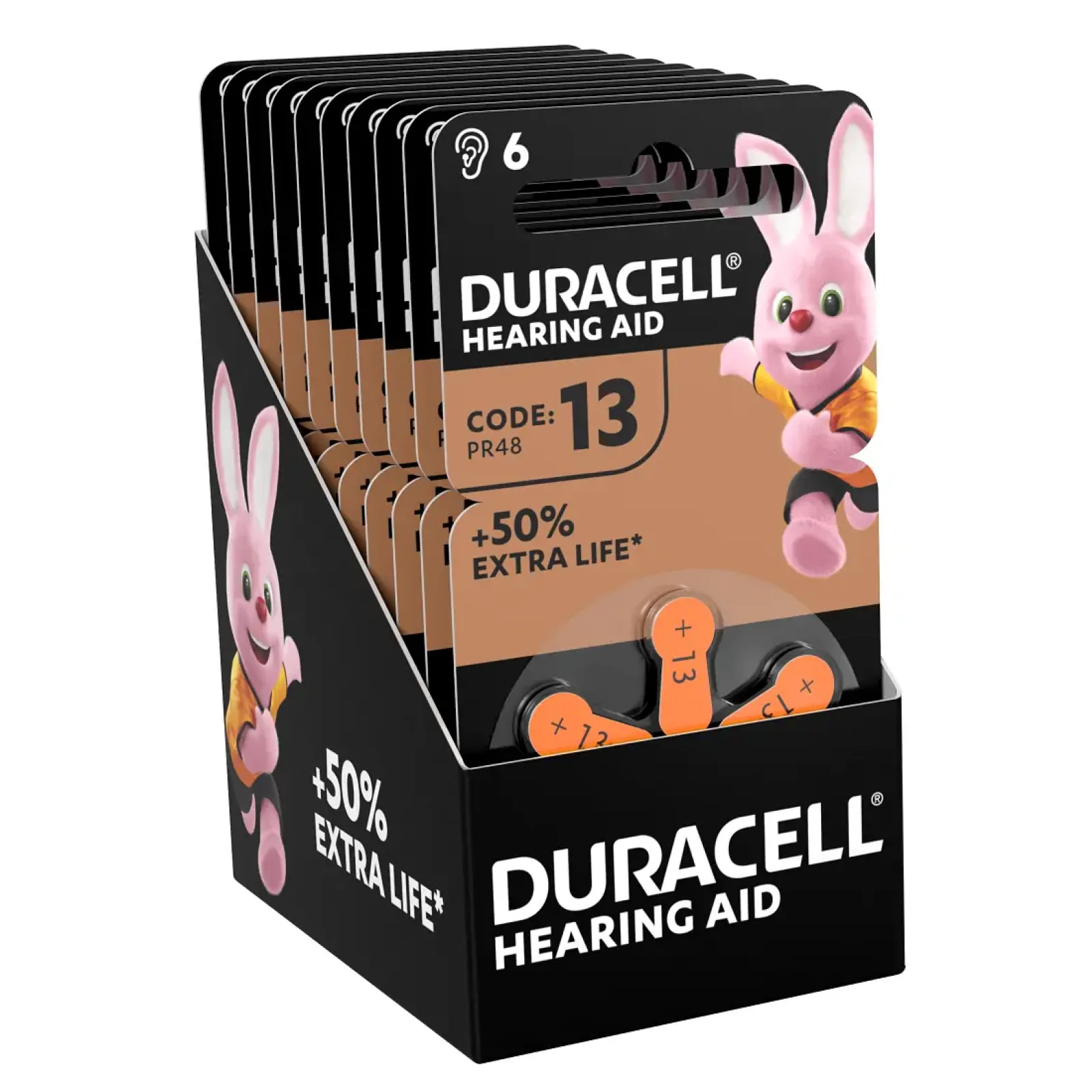 Батарейка Duracell HA 13 уп. 6 шт. UA