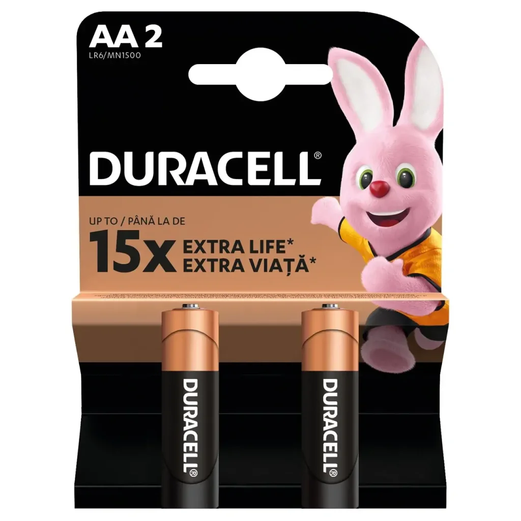 Батарейка Duracell LR06 MN1500 1x2 шт. UA