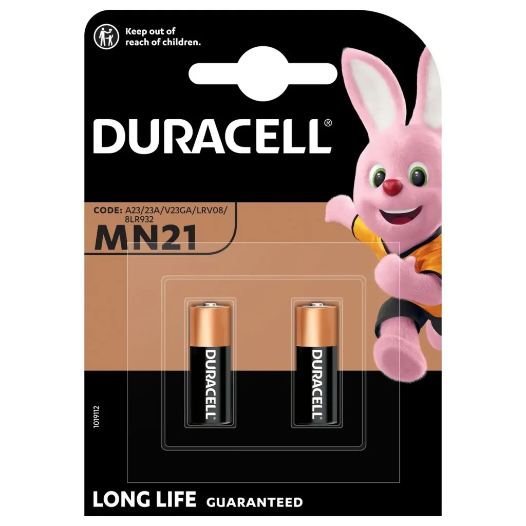 Батарейка Duracell MN21 BLN 01x10 2 шт. UA