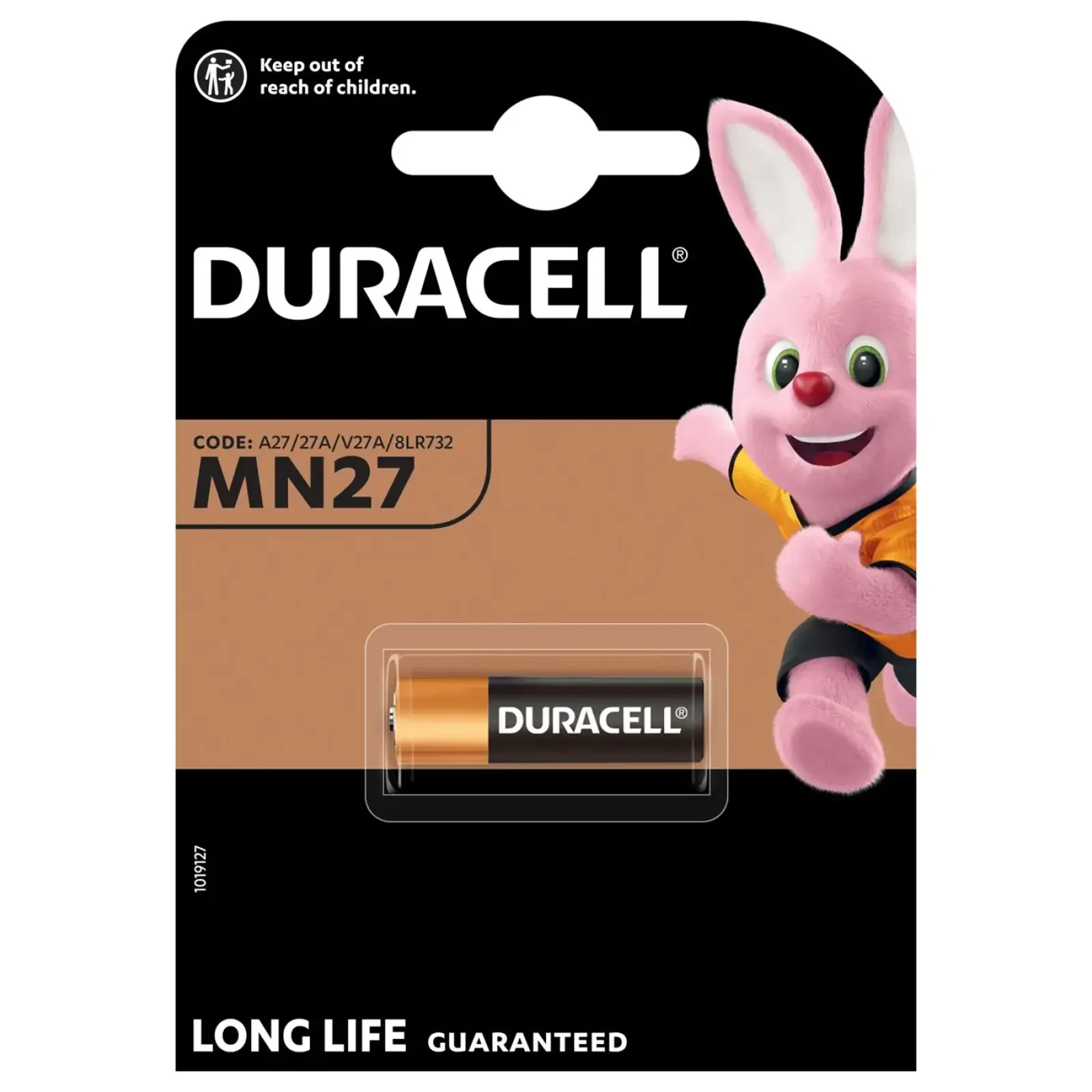 Батарейка Duracell MN27 BLN 01x10 1 шт. UA