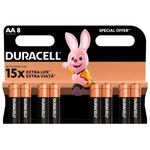 Батарейка Duracell LR06 MN1500 1x8 шт. UA