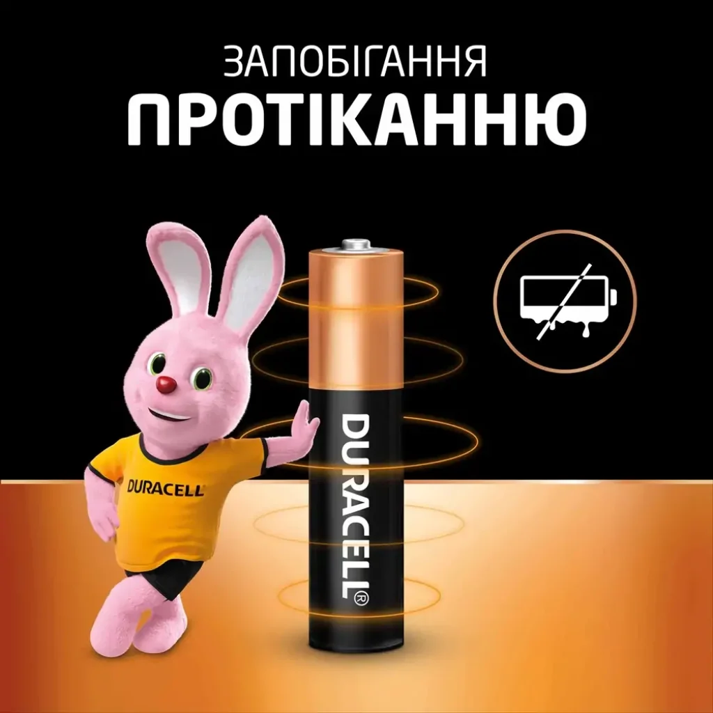 Батарейка Duracell LR03 MN2400 1x4 шт. UA