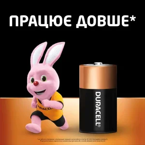 Батарейка Duracell D/ LR20 /MN1300 KPN 02*10 UA
