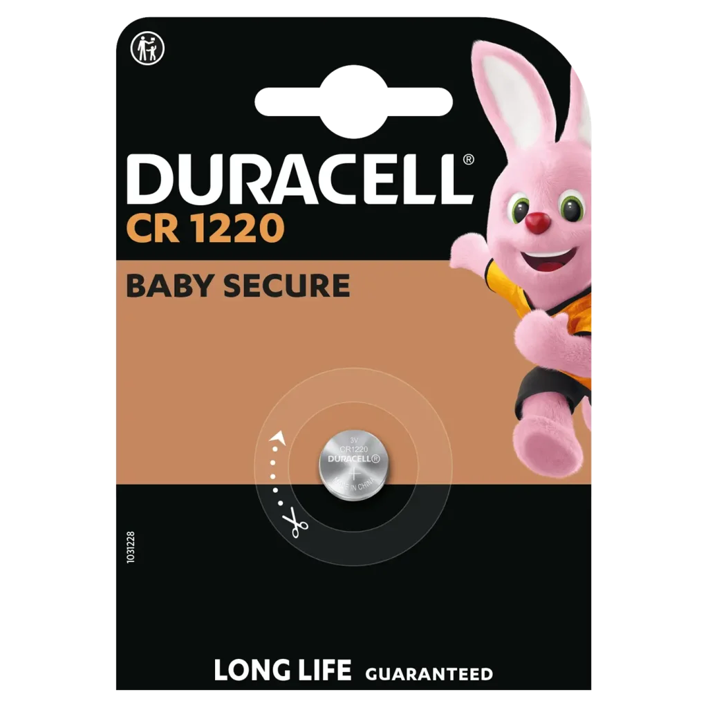 Батарейка Duracell DL1220 DSN уп. 1 шт. UA