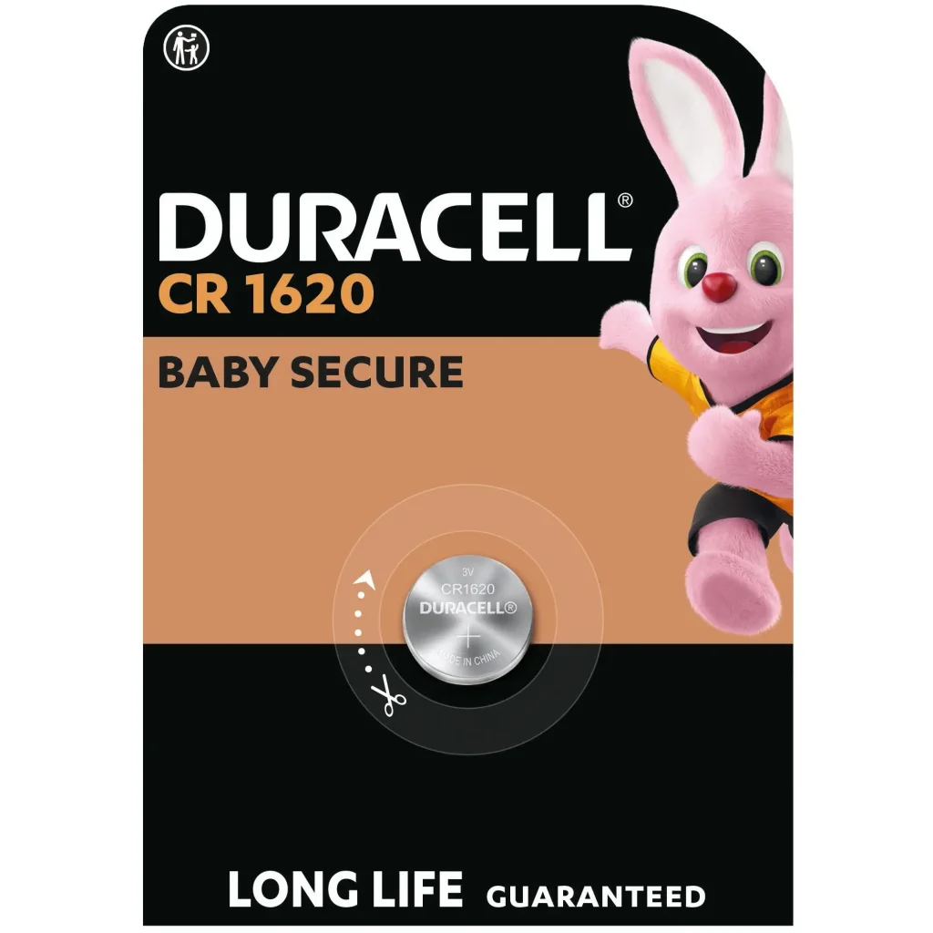 Батарейка Duracell DL1620 DSN уп. 1 шт. UA