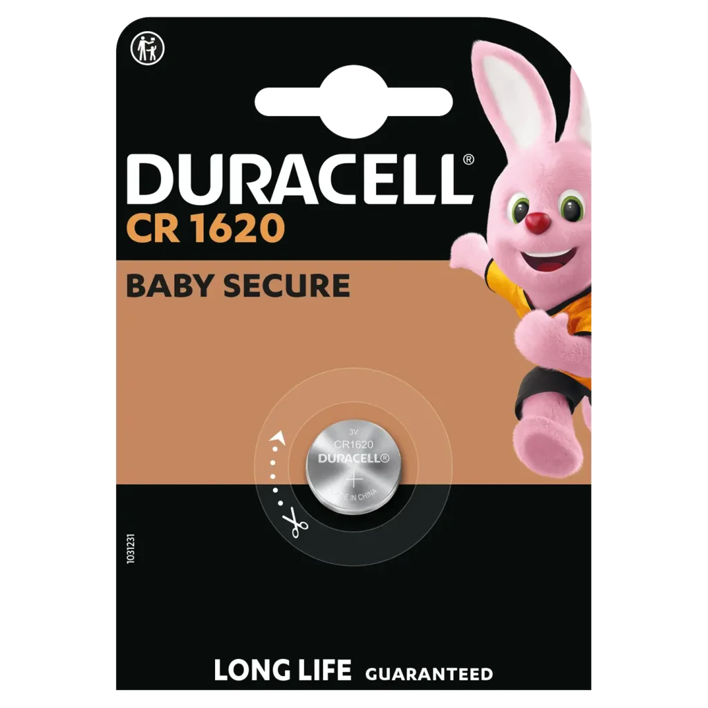 Батарейка Duracell DL1620 DSN уп. 1 шт. UA