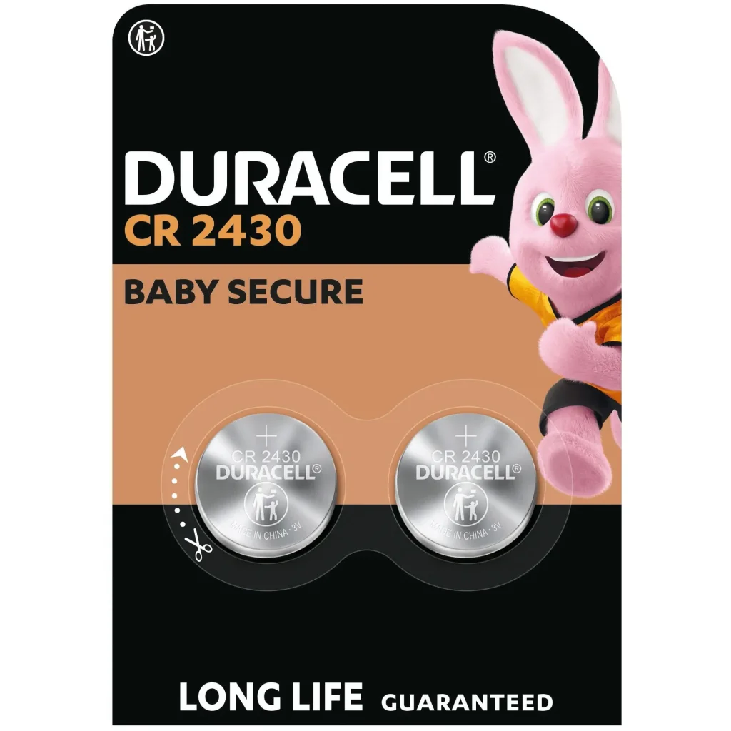 Батарейка Duracell DL2430 DSN уп. 2 шт. UA
