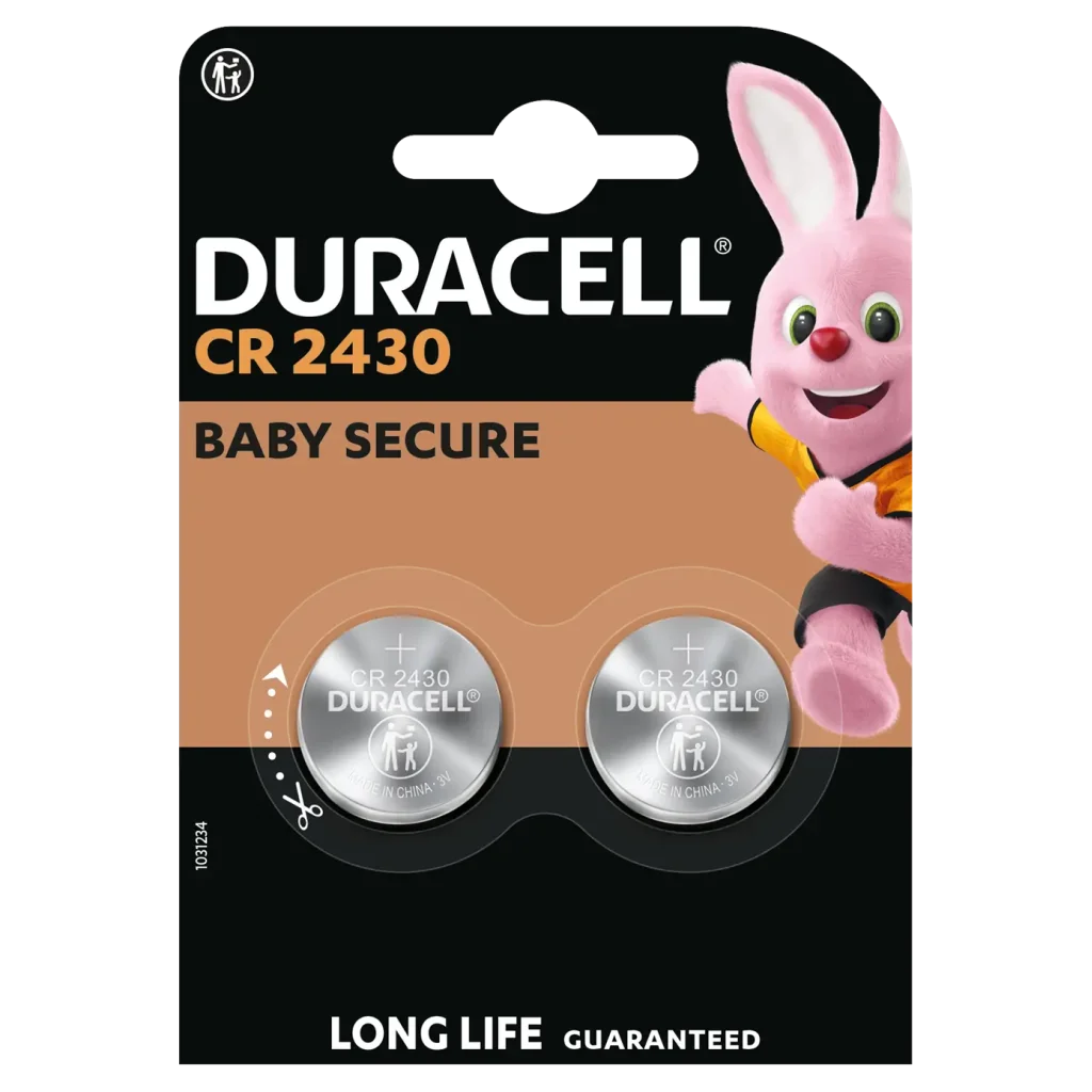 Батарейка Duracell DL2430 DSN уп. 2 шт. UA