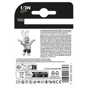 Батарейка Duracell 1/3N уп. 1 шт. UA