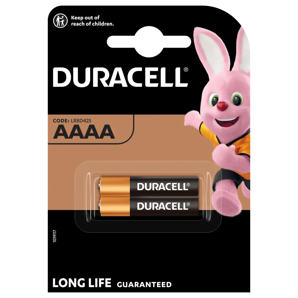 Батарейка Duracell AAAA уп. 2 шт. UA