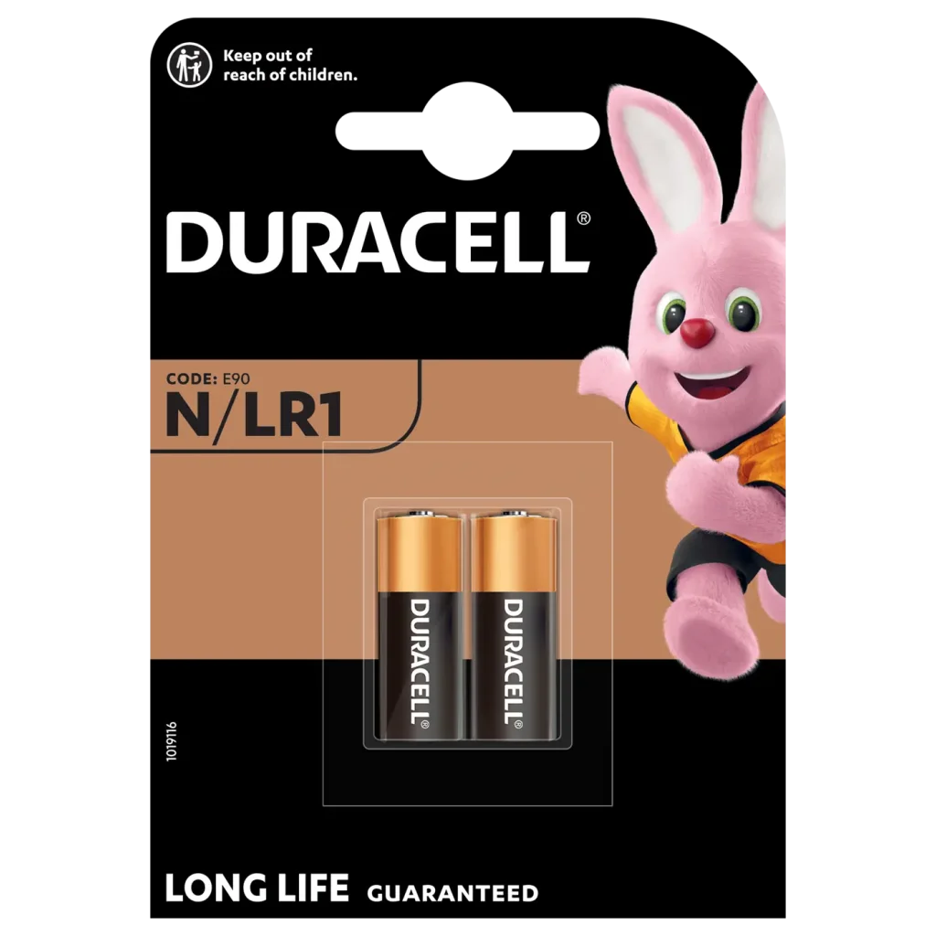 Батарейка Duracell N / MN9100 / LR1 / E90 / 4001 / AM5 2 шт. UA