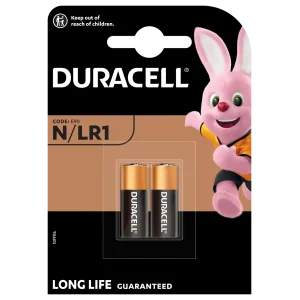 Батарейка Duracell N / MN9100 / LR1 / E90 / 4001 / AM5 2 шт. UA
