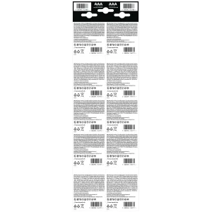 Батарейка Duracell LR03 MN2400 уп.1х2 шт. відривна (плакат 2х10) UA