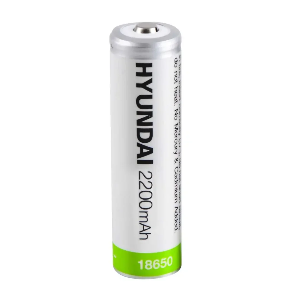 Аккумулятор Hyundai 18650 Li-ion 2200mAh (Sharp Top) UA