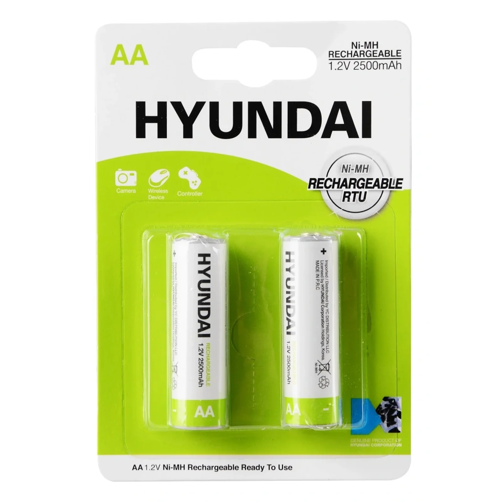 Аккумулятор Hyundai HR6 2500Mah UA