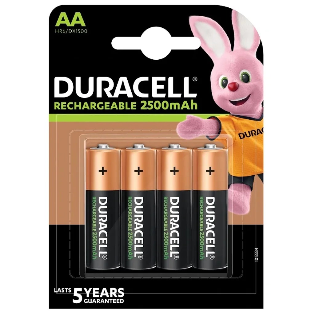 Акумулятор Duracell HR6 (AA) 2500 mAh уп. 4шт. UA