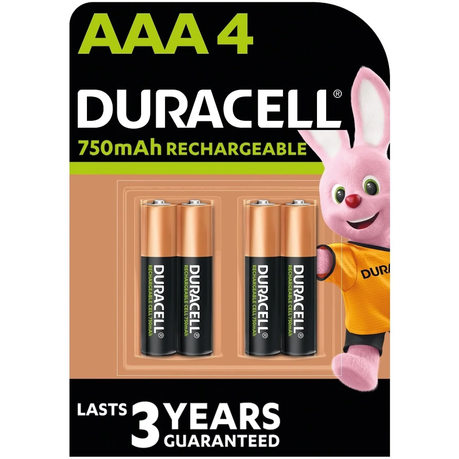 Аккумулятор Duracell HR03 (AAA) 750mAh уп. 4 шт UA