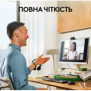 Комп.камера LOGITECH BRIO 100 FHD GRAPHITE (960-001585) UA