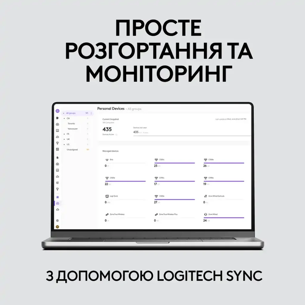 Комп.Камера LOGITECH BRIO 105 FHD GRAPHITE (960-001592) UA