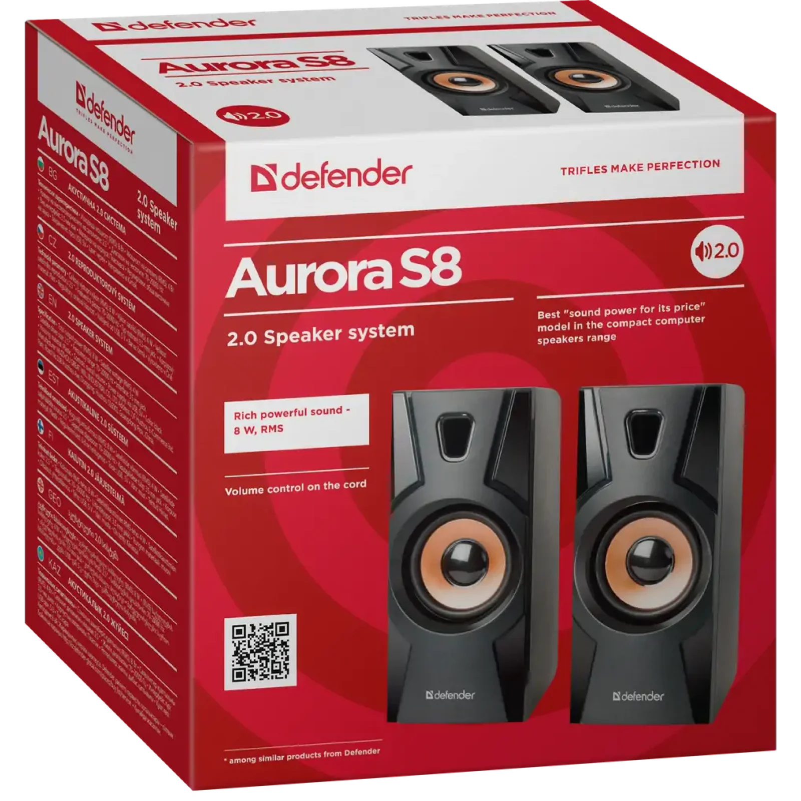 Комп.Акустика DEFENDER Aurora S8 UA