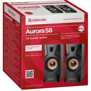 Комп.акустика DEFENDER (65408)Aurora S8 2.0 , 8 Вт, питание от USB UA