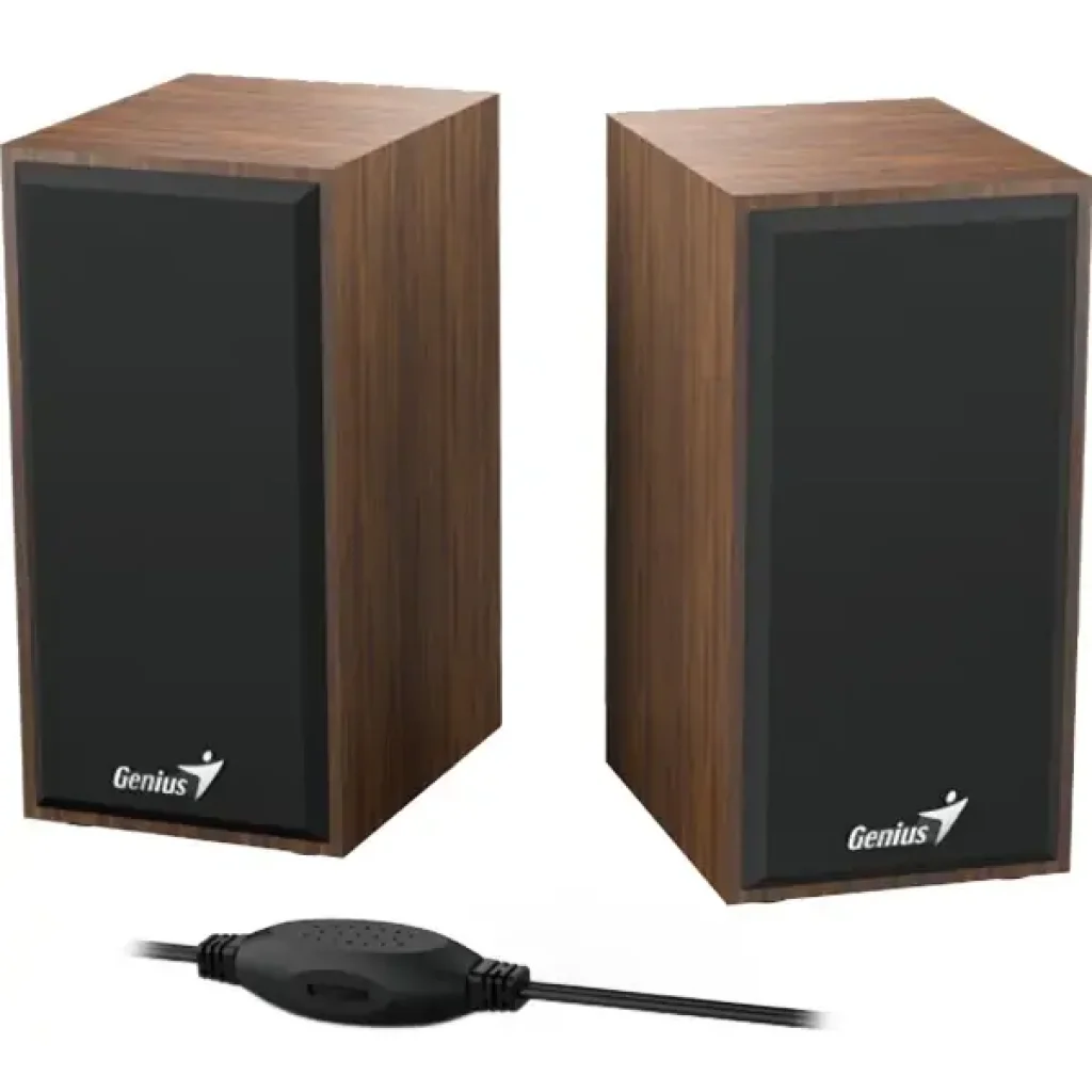 Комп.акустика GENIUS SP-HF180 USB, wood UA