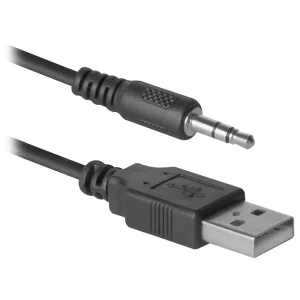 Комп.Акустика DEFENDER (65224)2.0 SPK 240 USB 6W чорний UA
