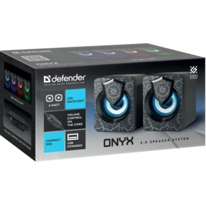 Акустика Defender 2.0 Onyx 6Вт USB Black (65038) UA
