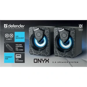 Акустика Defender 2.0 Onyx 6Вт USB Black (65038) UA