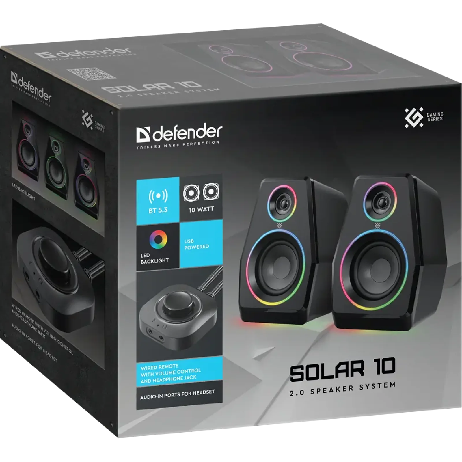 Акустика Defender Solar 10 10Вт (65940) UA