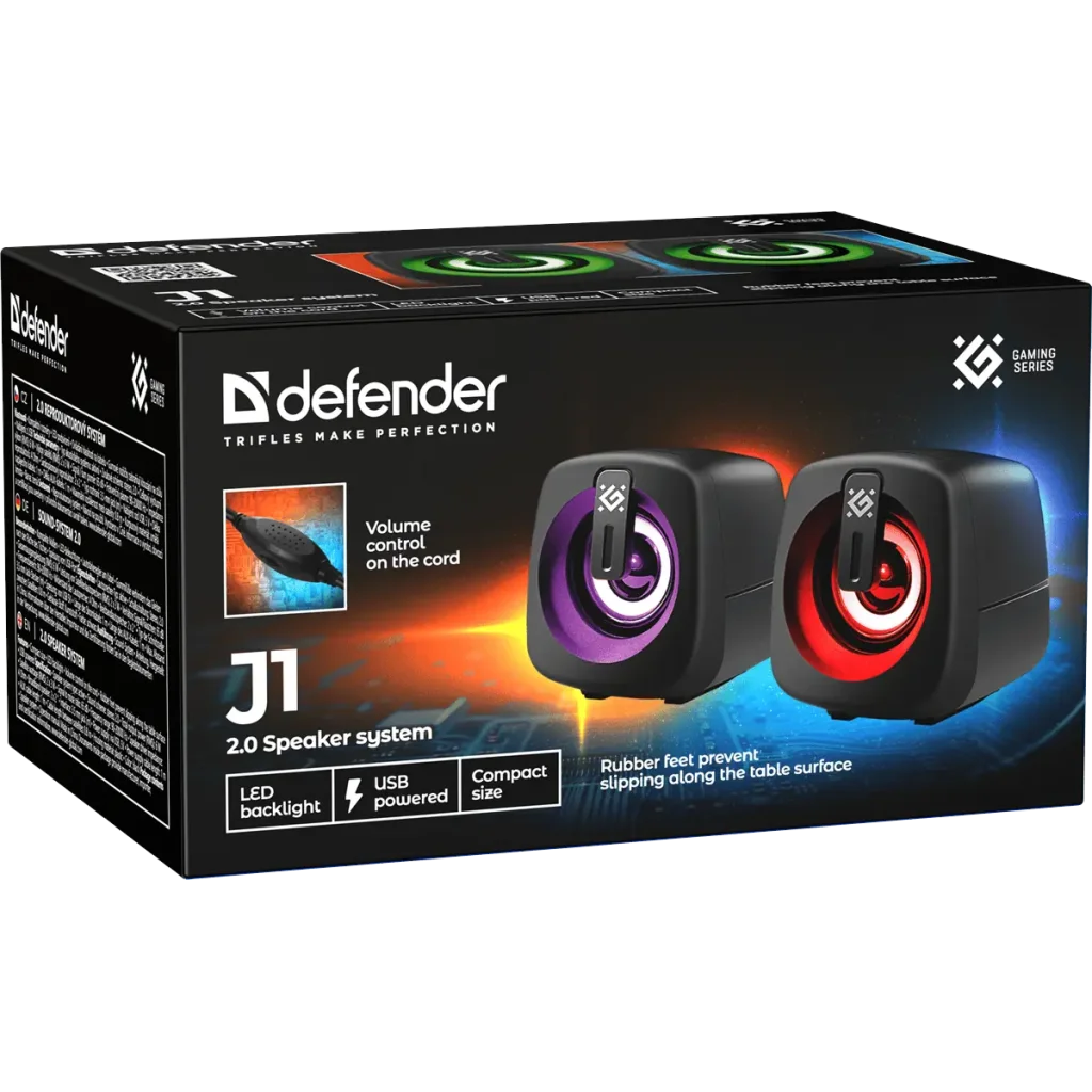 Акустика Defender J1 6Вт USB Black (65961) UA