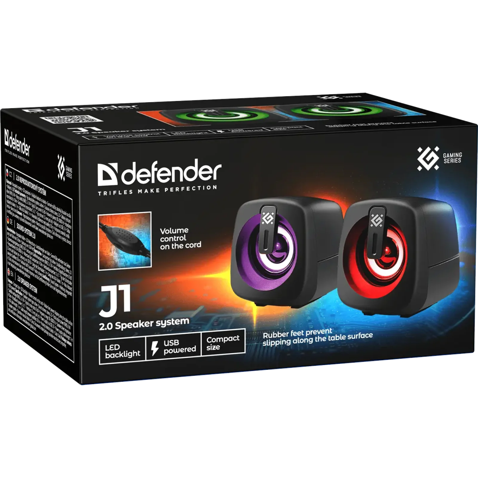 Акустика Defender J1 6Вт USB Black (65961) UA