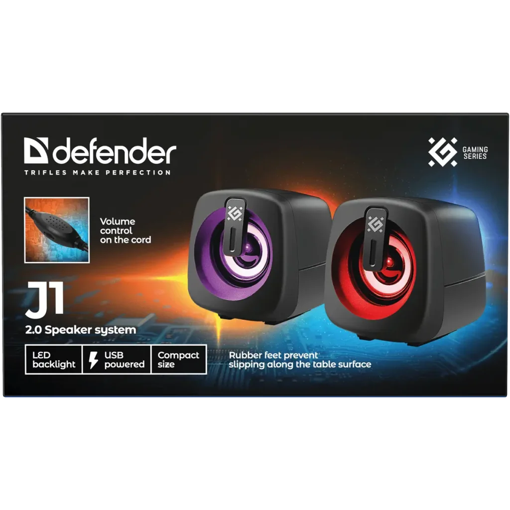 Акустика Defender J1 6Вт USB Black (65961) UA