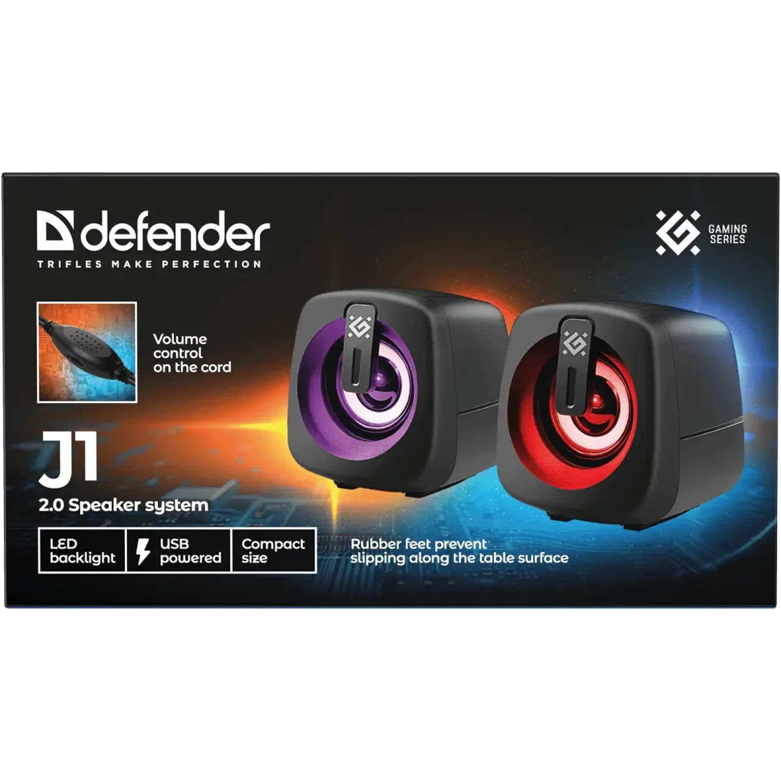 Акустика Defender J1 6Вт USB Black (65961) UA