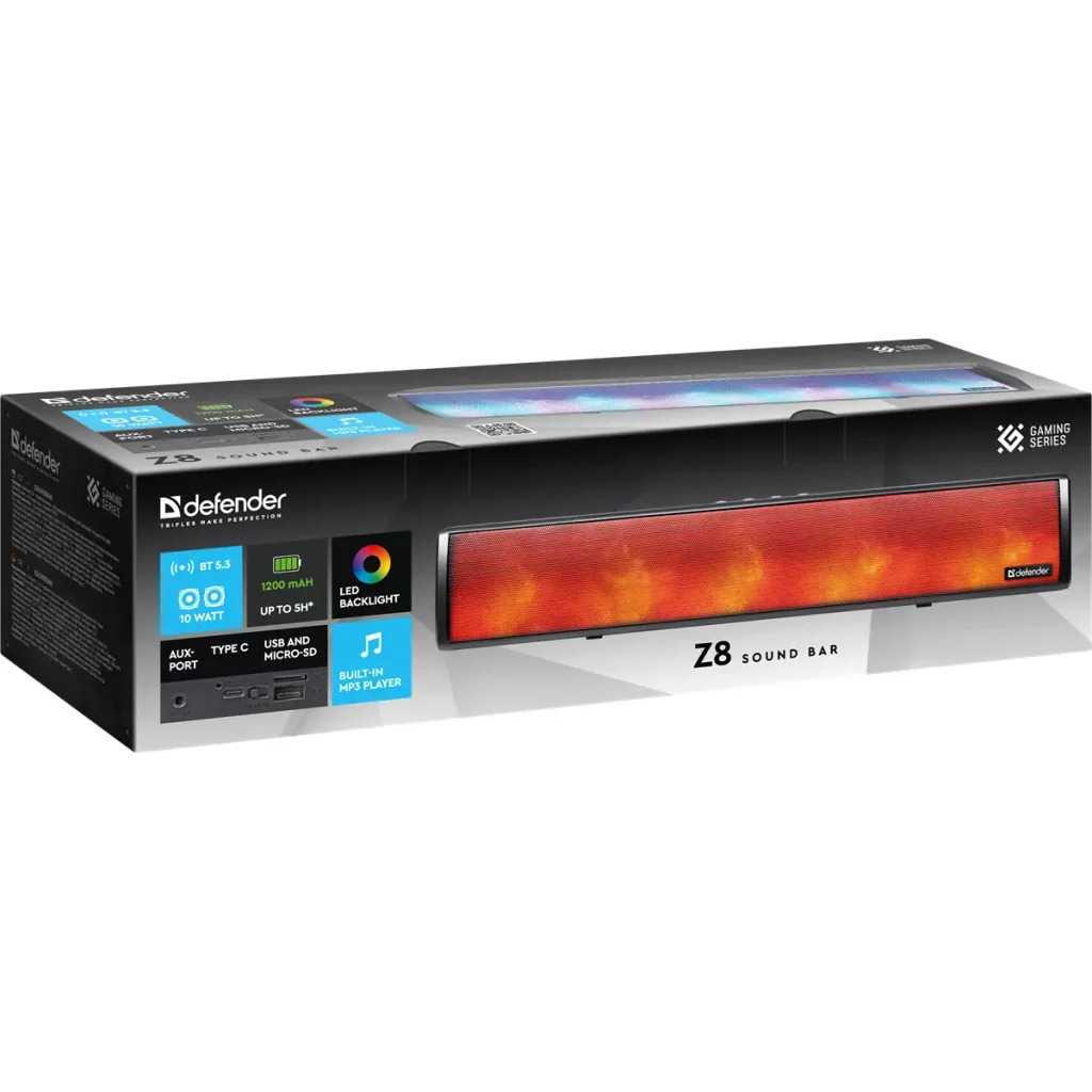 Акустика Defender SoundBar Z8 10Вт (65118) UA