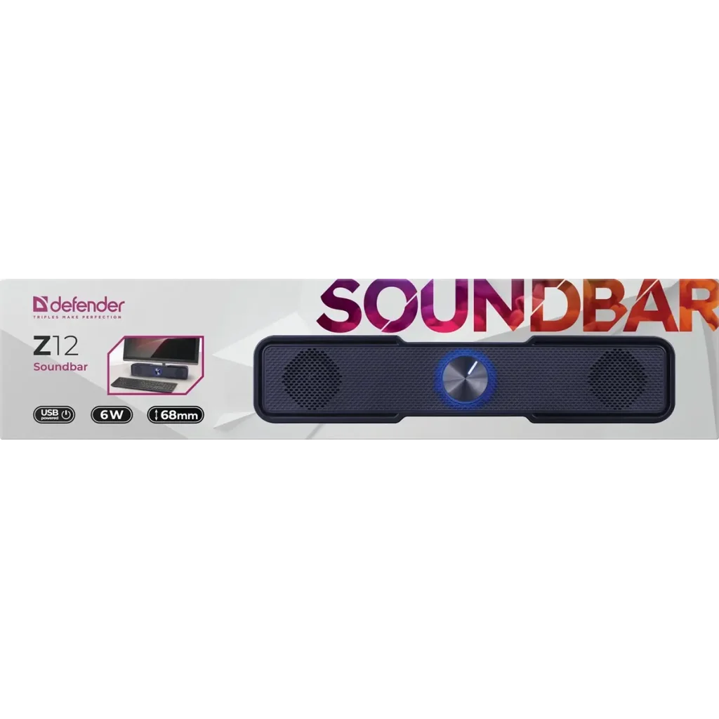Акустика Defender SoundBar Z12 6 Вт (65312) UA