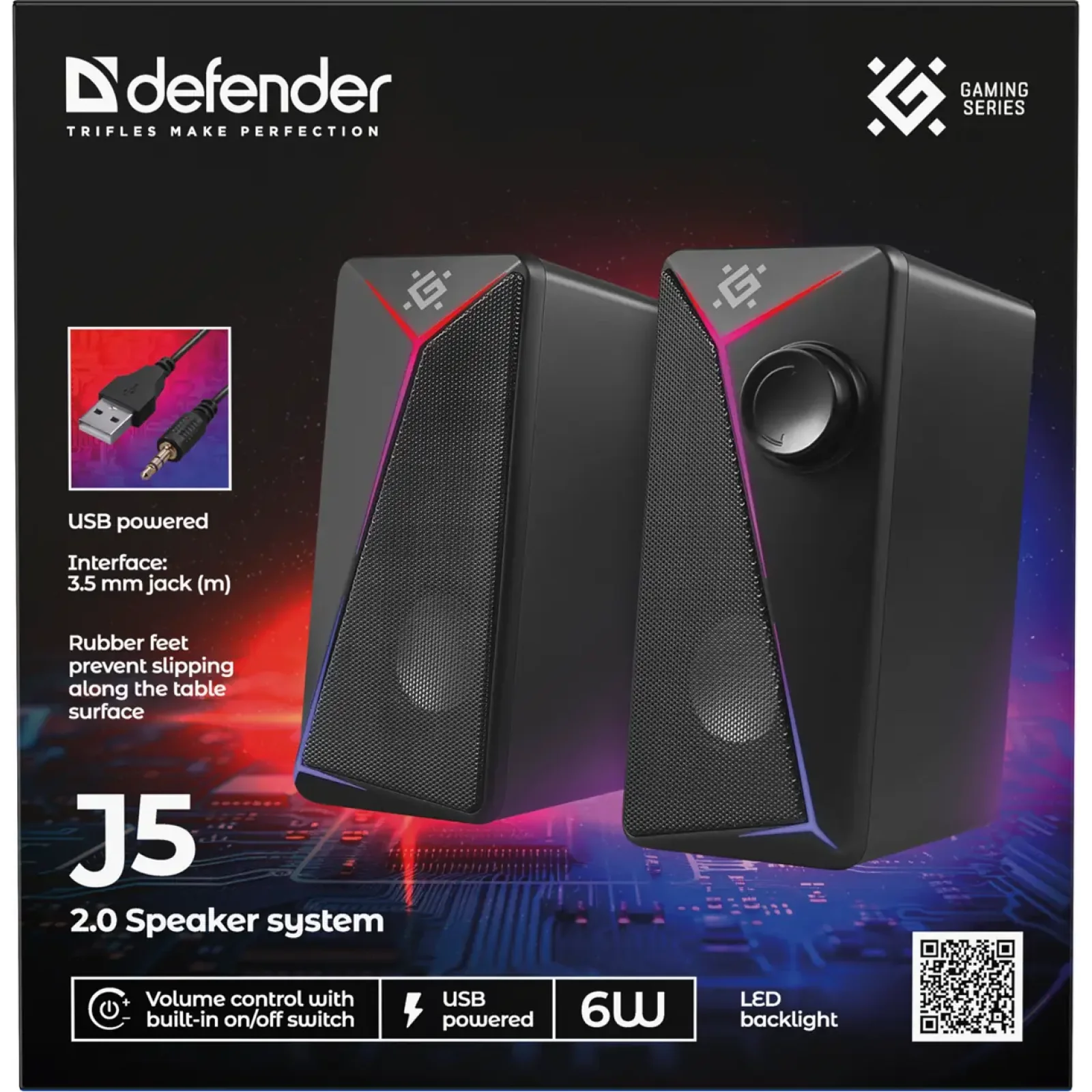 Акустика Defender J5 6W (65965) UA